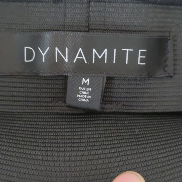 Dynamite skirt with pleather detailing - Picture 4 of 4